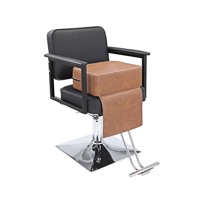 HZ8101BR / HZ8101GR / HZ8101 Børne læder pude oversize barber salon selestole