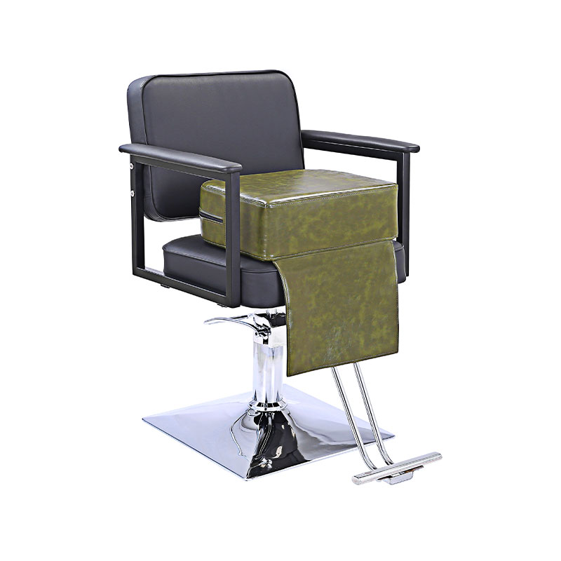 HZ8101BR / HZ8101GR / HZ8101 Børne læder pude oversize barber salon selestole