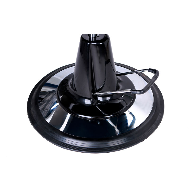 HZ22DY Vintage barberstol hydraulisk pumpe med sølvbund