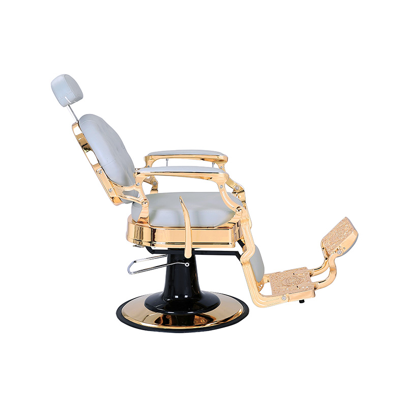 HZ8799B-K / HZ8799B-R / HZ8799G-R / HZ8799H-Z Barberstol i sort med guldramme