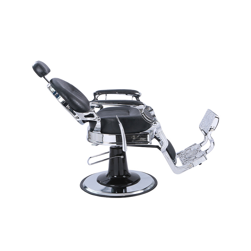 HZ8799C Sort klassisk lodret mønster fortykket firkantet hynde retro hvilestol