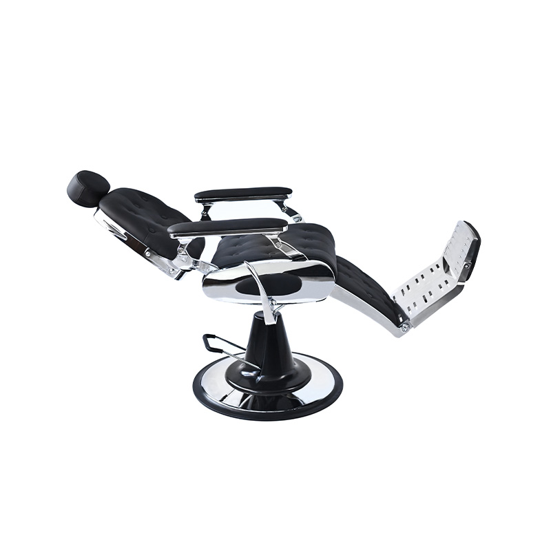 HZ8796BR / HZ8796BK / HZ8796Z Vintage rødt spænde ryglæn barbershop barber stol