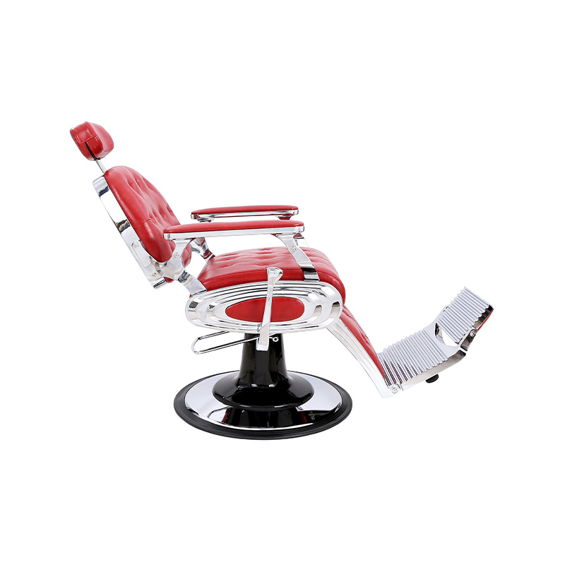 HZ8796BR / HZ8796BK / HZ8796Z Vintage rødt spænde ryglæn barbershop barber stol