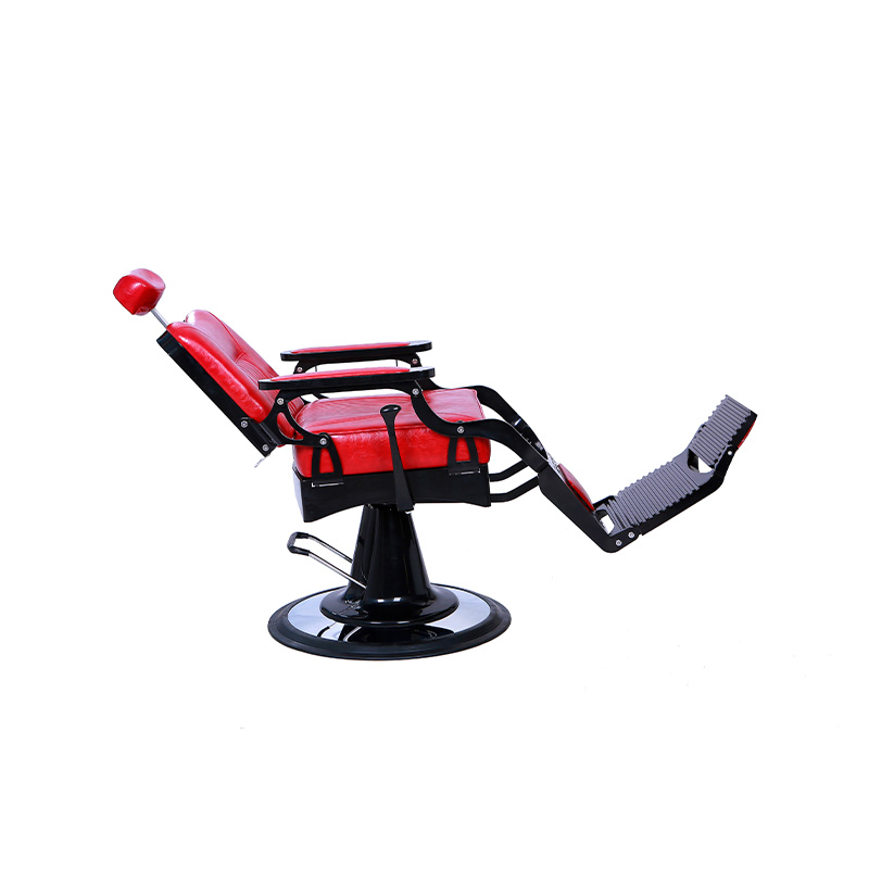 HZ8754RD Røde salonstole i vintage stil