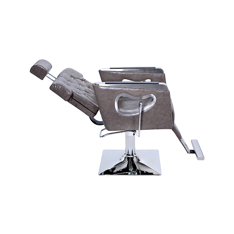 HZ87111GY / HZ87111WT / HZ87111PK / HZ87111BR / HZ87111 Liggende salonstol heavy duty, vintage stylingstol til frisør