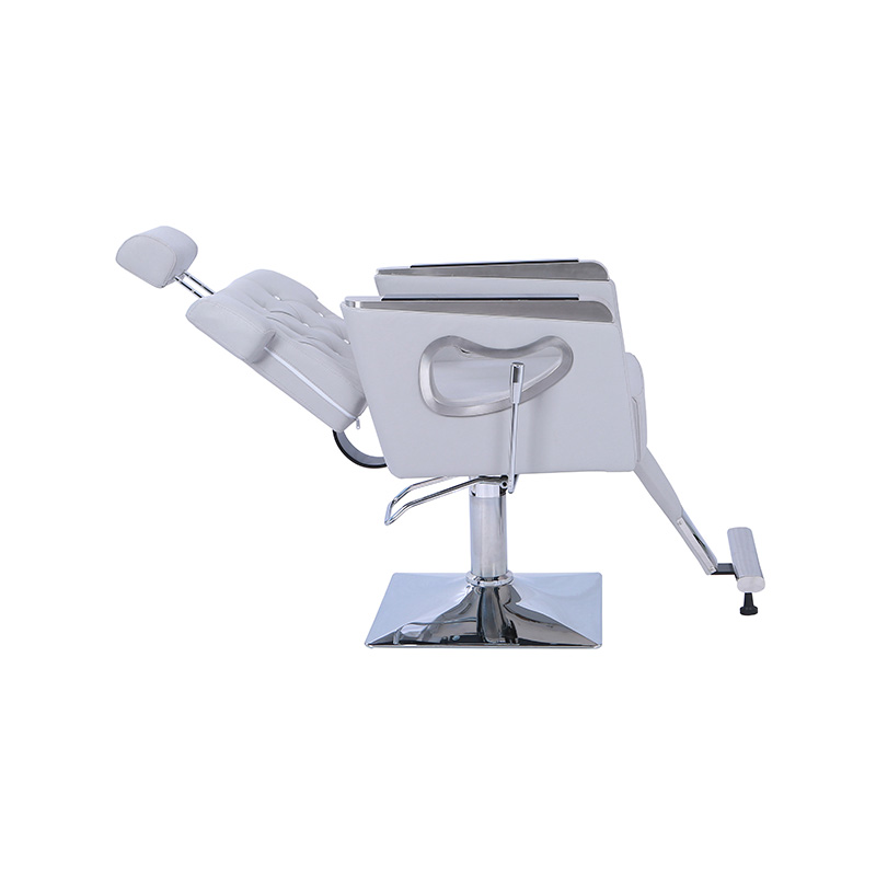 HZ87111GY / HZ87111WT / HZ87111PK / HZ87111BR / HZ87111 Liggende salonstol heavy duty, vintage stylingstol til frisør