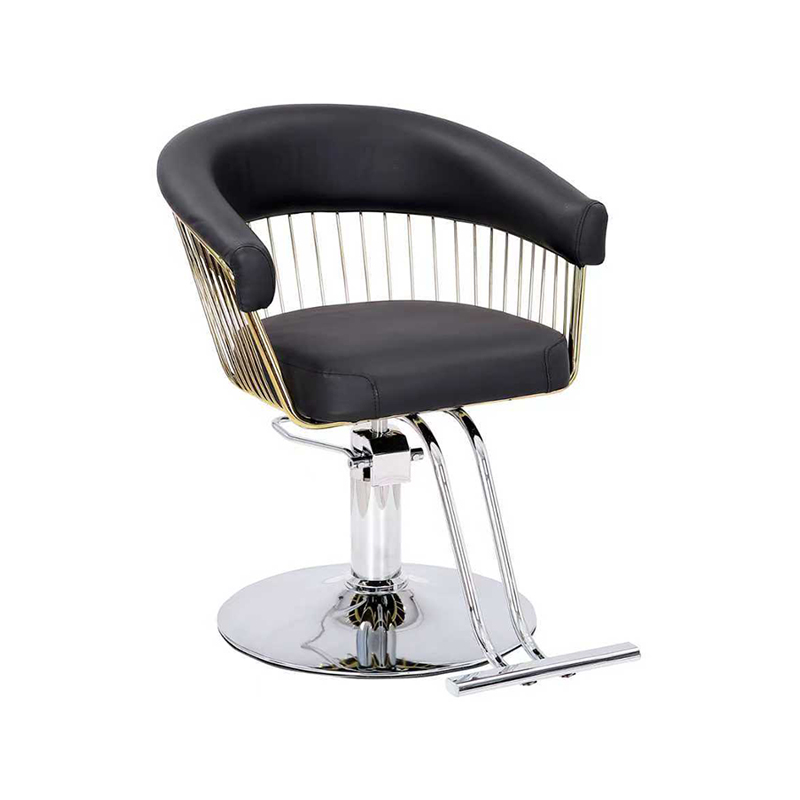 HZ8099 Sort med guld lys barber styling stol