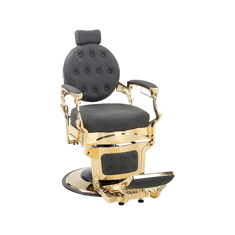 HZ8799G-H/HZ8799G-W / HZ8799G-G / HZ8799G-S / HZ8799G-Z Vintage stil heavy duty hydraulisk tilbagelænet frisørstol