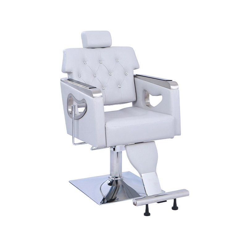 HZ87111GY / HZ87111WT / HZ87111PK / HZ87111BR / HZ87111 Liggende salonstol heavy duty, vintage stylingstol til frisør