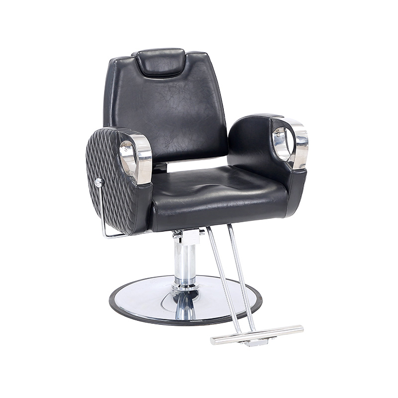 HZ8868B Sort ergonomisk barber salon stol