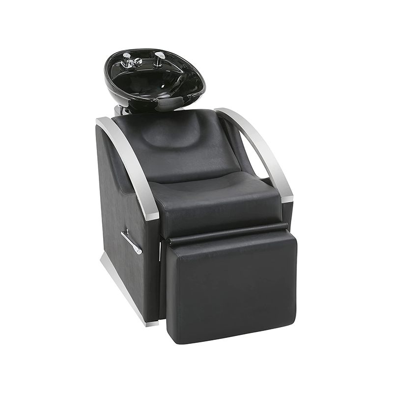 HZ9002 Backwash shampoo station stolenhed med benstøtte