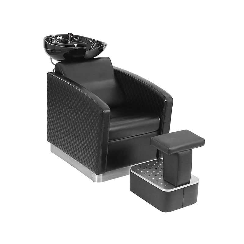 HZ9077-1 / HZ9077B Salon shampoo skål og stole sæt til frisør