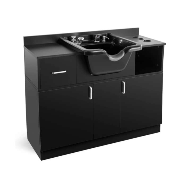 HZ901 Multifunktionel shampoo-backwash-vaskestation med shampoo-skål